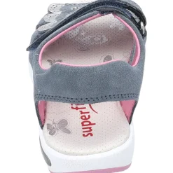 Superfit EMILY 06137, Sandaletten, Kinder, BLAU/ROSA