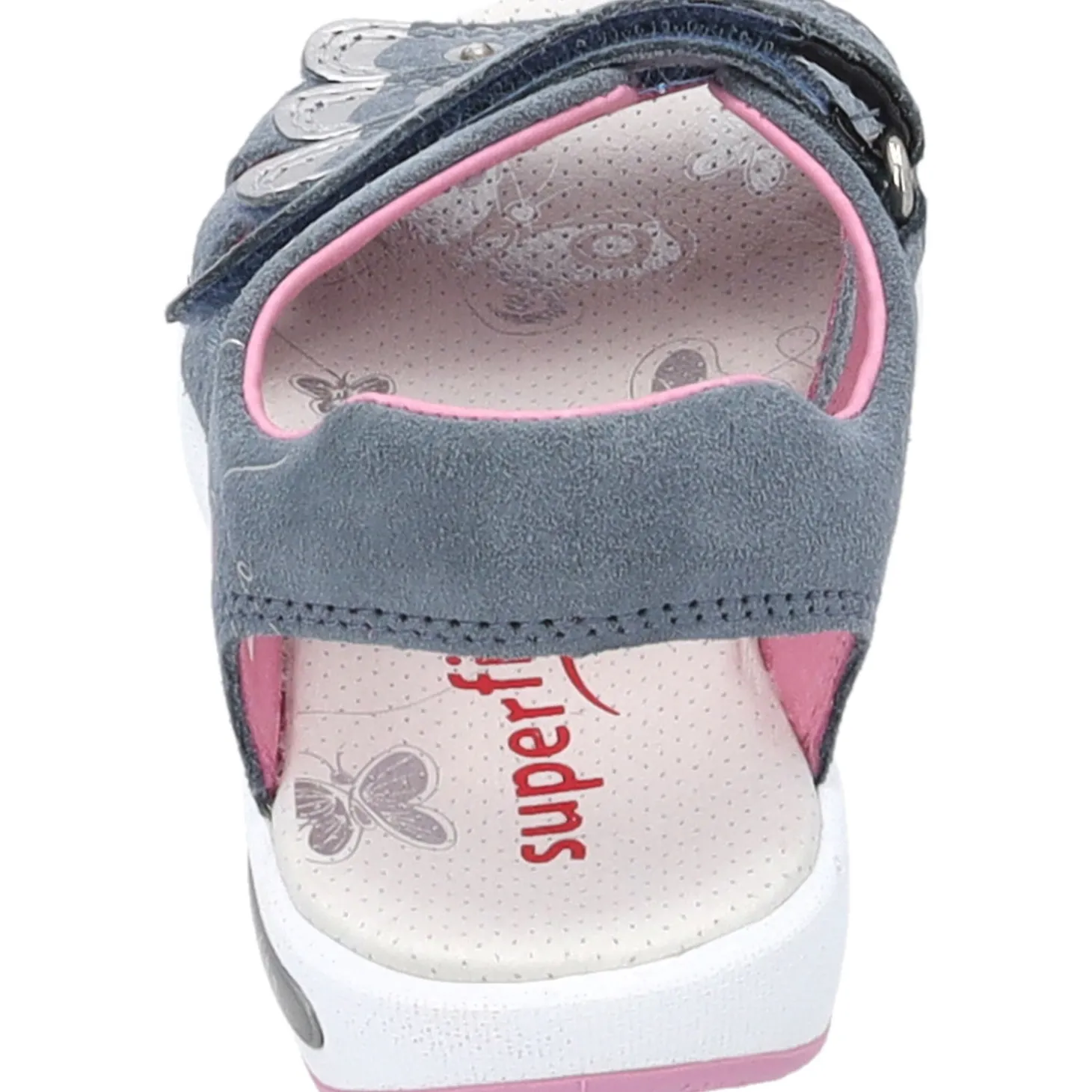 Superfit EMILY 06137, Sandaletten, Kinder, BLAU/ROSA