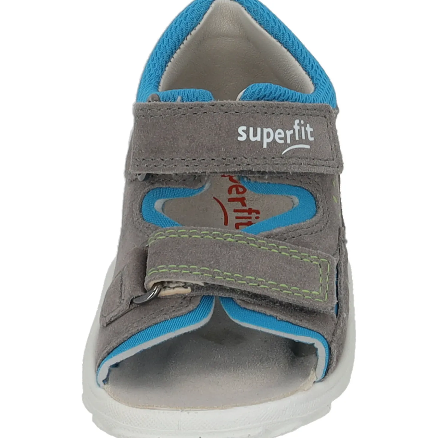 Superfit FLOW 00034, Sandalen (Kinder), Kinder, GRAU/TÜRKIS