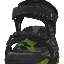 Superfit HENRY 00100, Sandalen (Kinder), Kinder, Schwarz (Schwarz Kombi)