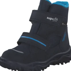 Superfit HUSKY1 006045 M, Lauflernschuhe, Kinder, BLAU/HELLBLAU