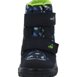 Superfit HUSKY1 006045 M, Lauflernschuhe, Kinder, BLAU/HELLGRÜN