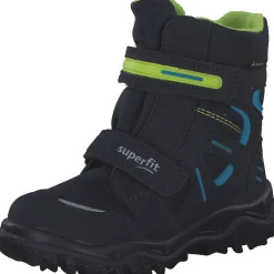 Superfit HUSKY 09080, Winterstiefel, Kinder, 22 BLAU/GRÜN
