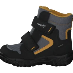 Superfit HUSKY 00047, Winterstiefel, Kinder, schwarz/gelb