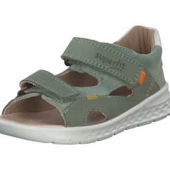 Superfit LAGOON 00510 M, Sandalen (Kinder), Kinder, HELLGRÜN/ORANGE