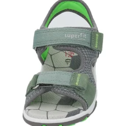Superfit MIKE 3.0 09466, Sandaletten, Kinder, HELLGRÜN/HELLGRAU