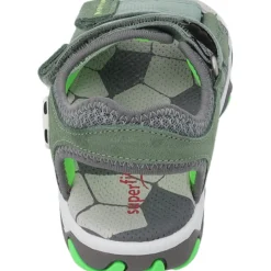 Superfit MIKE 3.0 09466, Sandaletten, Kinder, HELLGRÜN/HELLGRAU