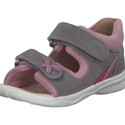 Superfit POLLY 00093, Sandaletten, Kinder, Grau/Rosa