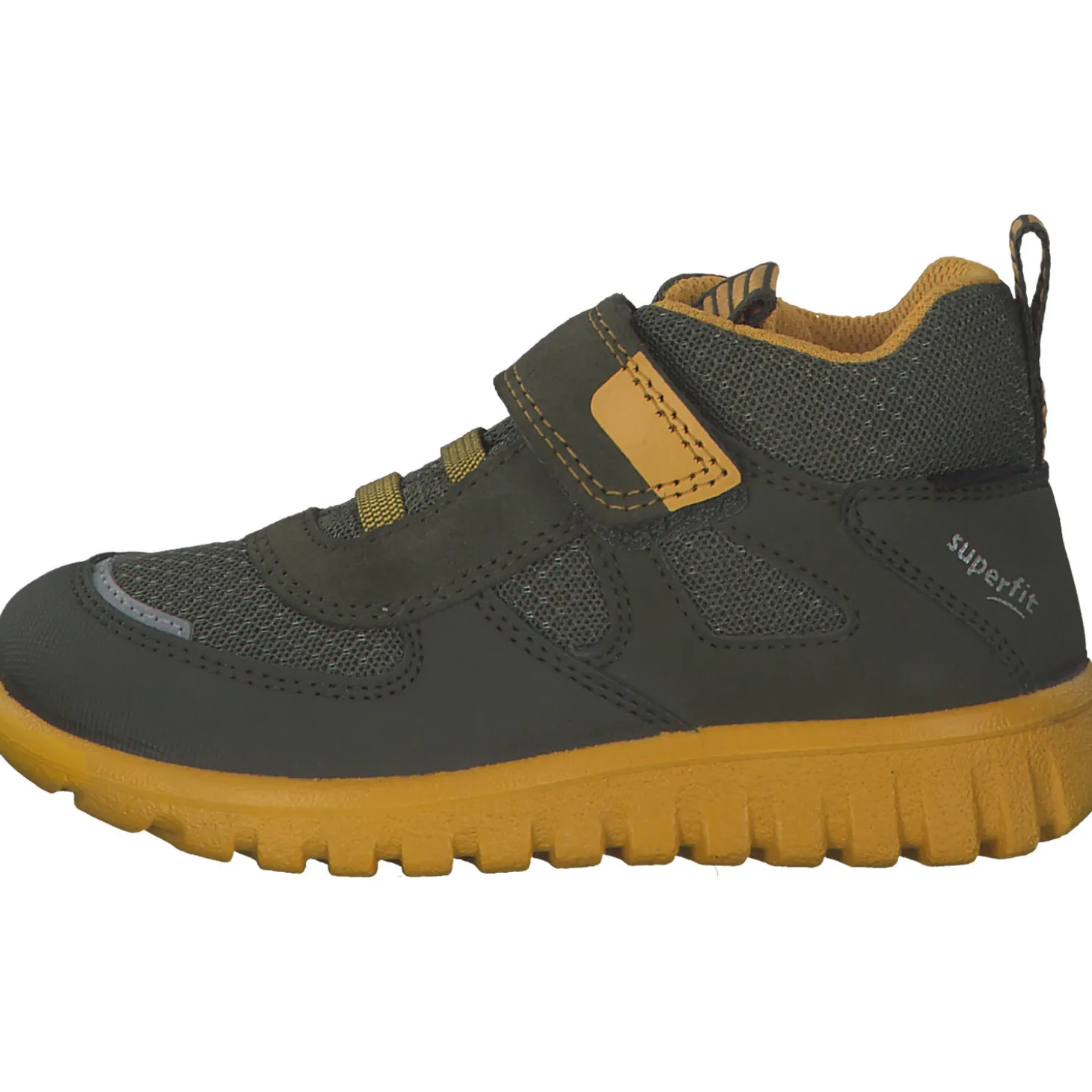 Superfit SPORT7 06196, Sneakers Low, Kinder, Grün/Gelb