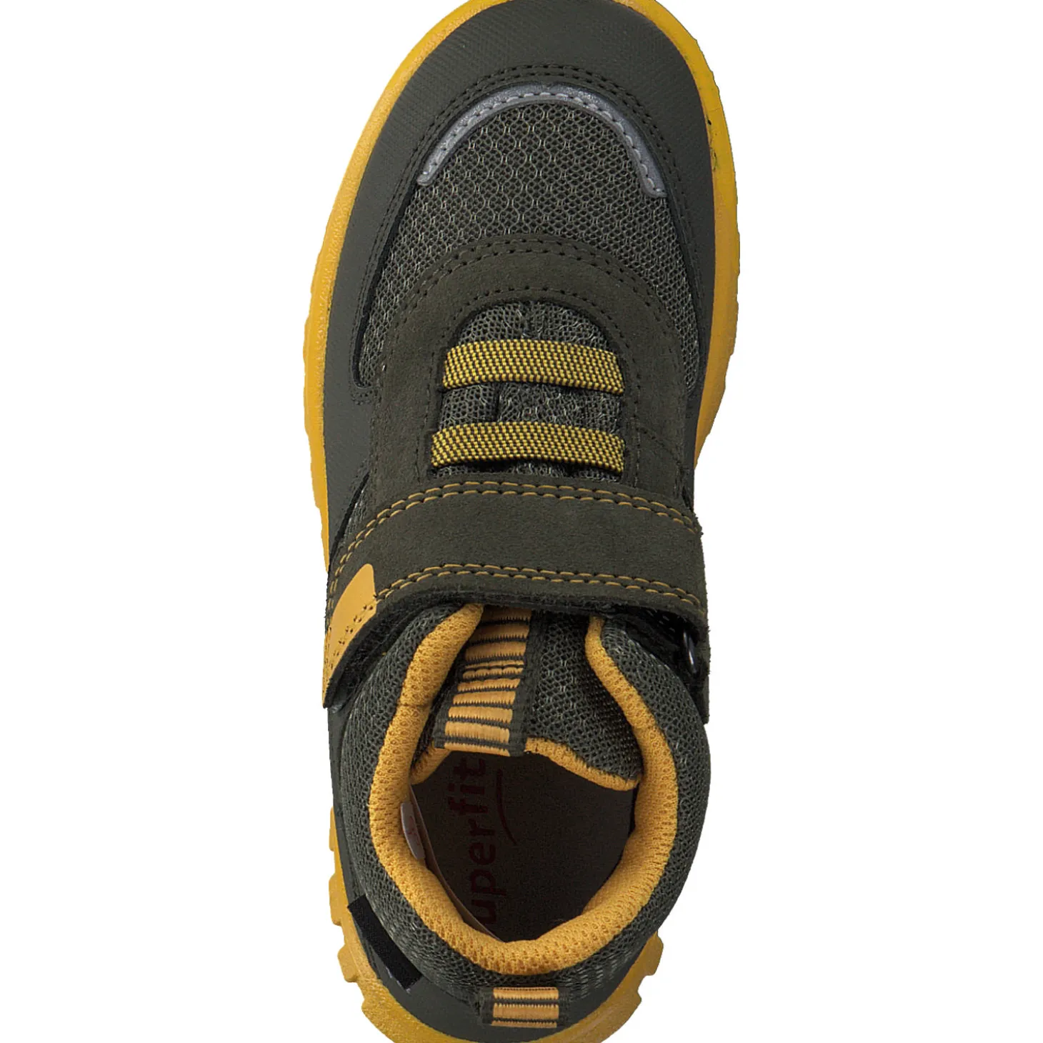 Superfit SPORT7 06196, Sneakers Low, Kinder, Grün/Gelb