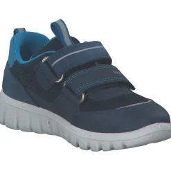 Superfit SPORT7 MINI 06203 M, Slipper (Kinder), Kinder, BLAU/TÜRKIS