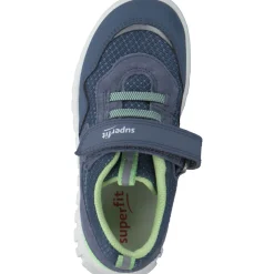 Superfit SPORT7 MINI 06204 M, Sneakers Low, Kinder, BLAU/HELLGRÜN