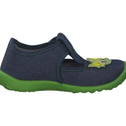 Superfit SPOTTY 09256, Hausschuhe, Kinder, BLAU/GRÜN