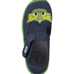 Superfit SPOTTY 09256, Hausschuhe, Kinder, BLAU/GRÜN