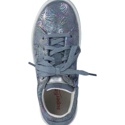 Superfit STELLA 00807, Slipper (Kinder), Kinder, Blau (Blau/Silber)