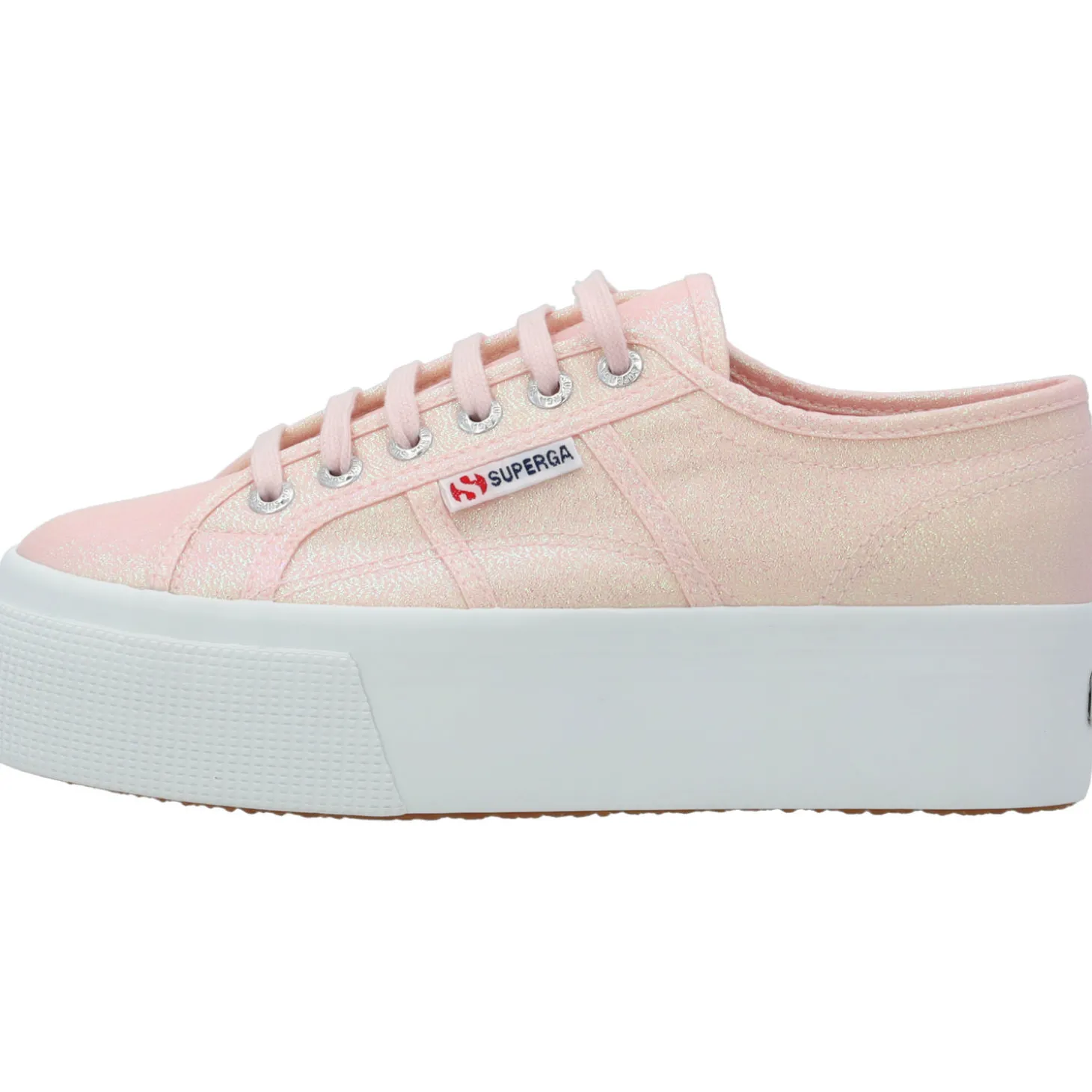 Superga 2790 Lame S61174W, Schnürschuhe, Damen, pink ish iridesscent