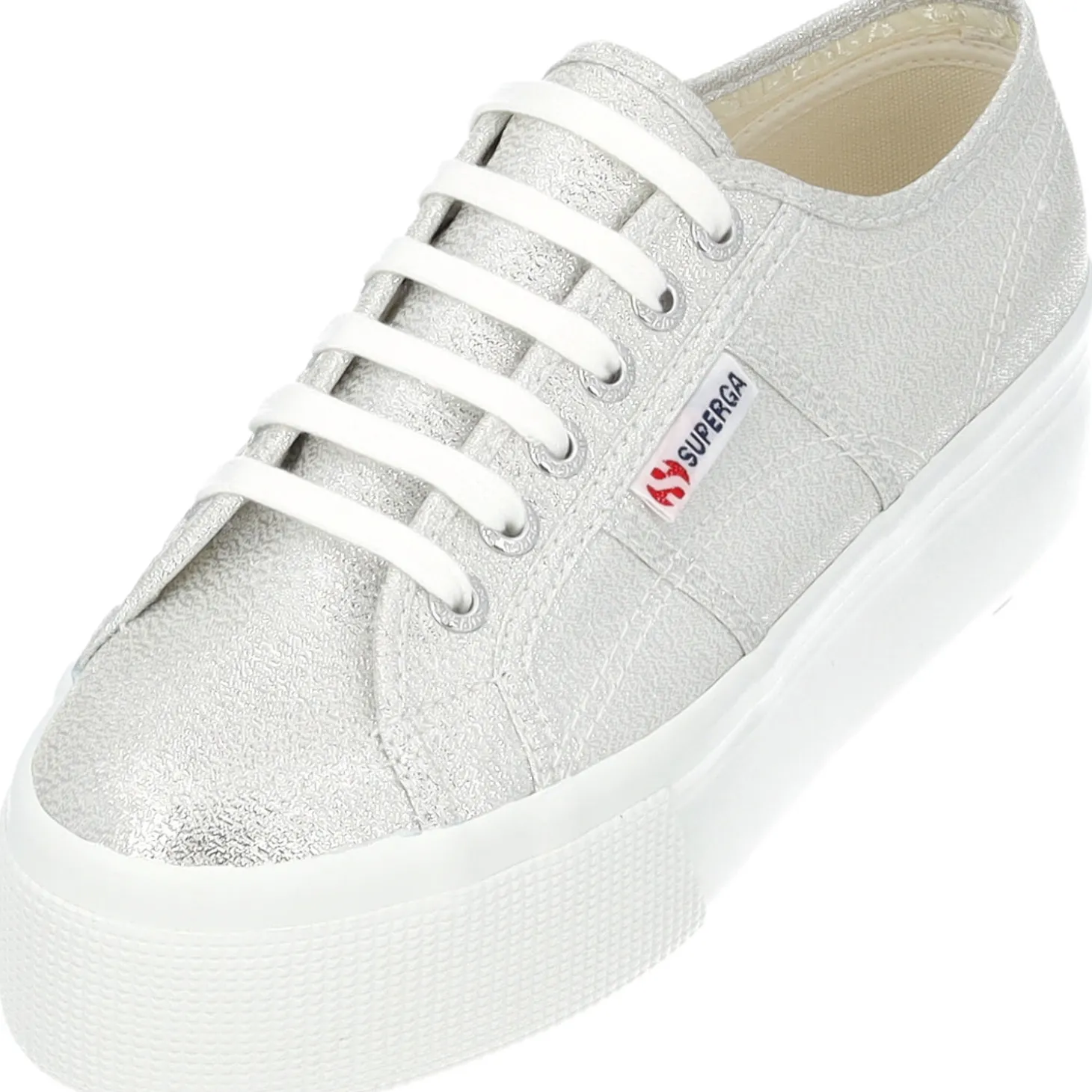 Superga 2790 Lame S61174W, Schnürschuhe, Damen, grey silver