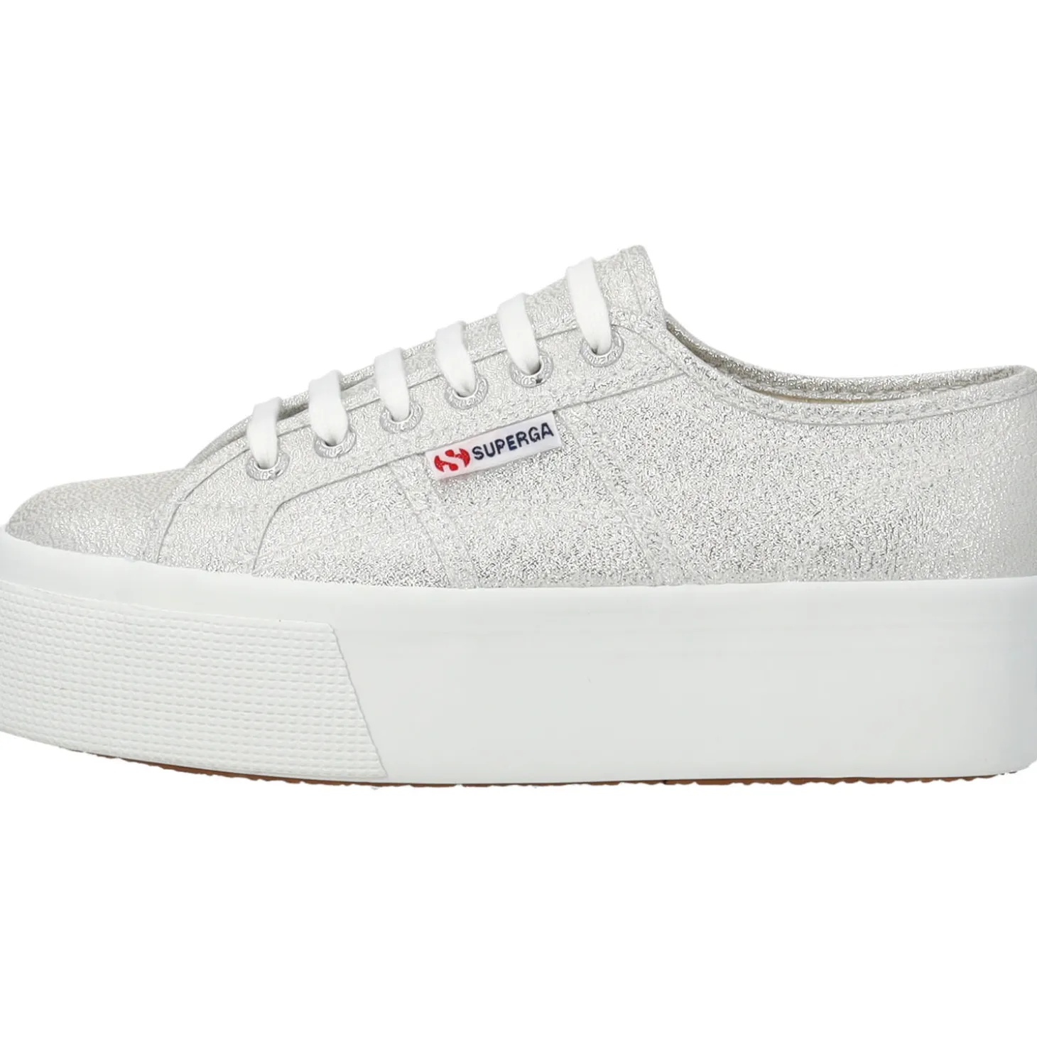 Superga 2790 Lame S61174W, Schnürschuhe, Damen, grey silver