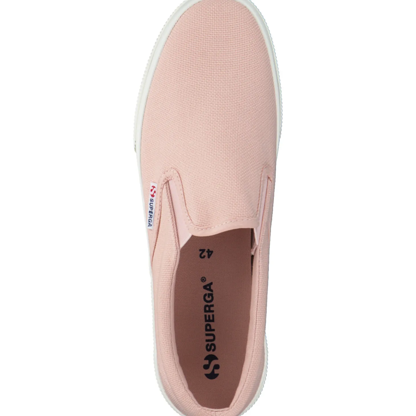 Superga 2740 Platform Slip On S7122RW, Slipper, Damen, blush avorio