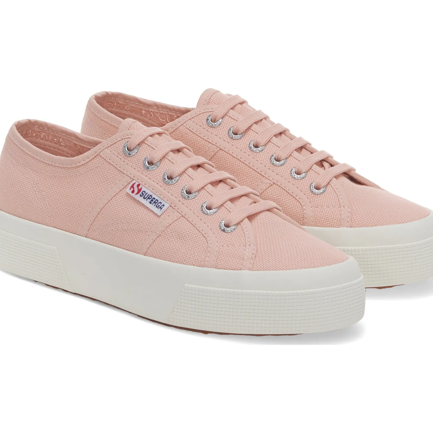 Superga 2740 Platform S21384W, Schnürschuhe, Damen, pink blush favorio