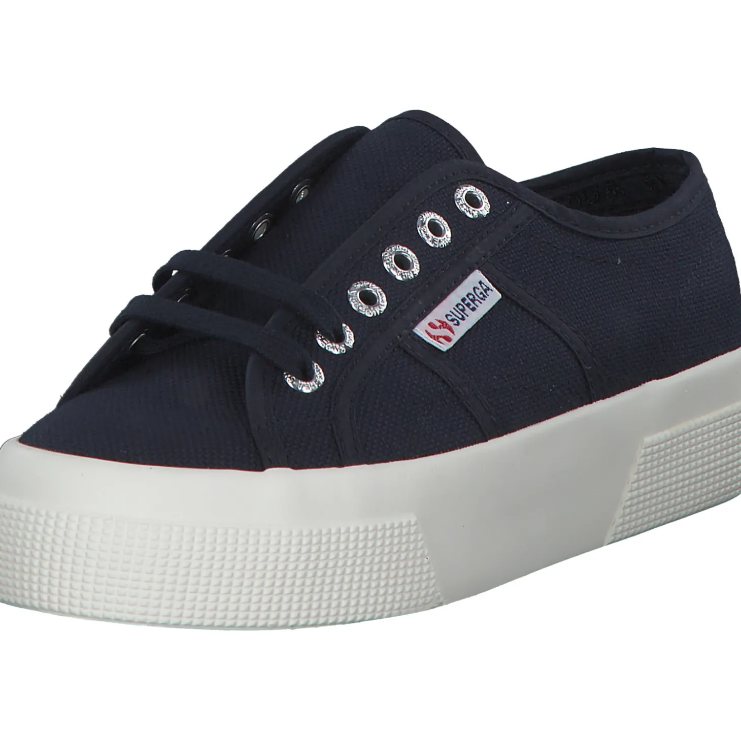 Superga 2740 Platform S21384W, Schnürschuhe, Damen, navy favorio