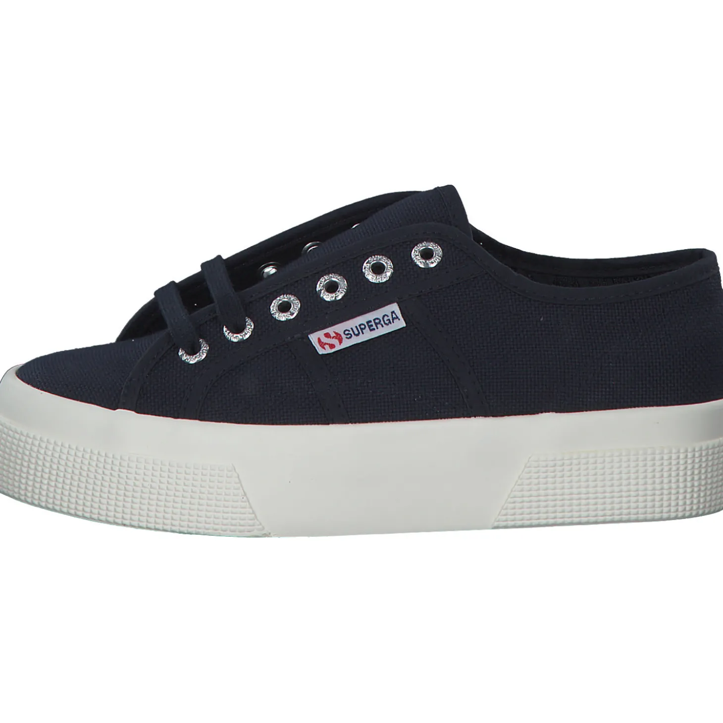 Superga 2740 Platform S21384W, Schnürschuhe, Damen, navy favorio