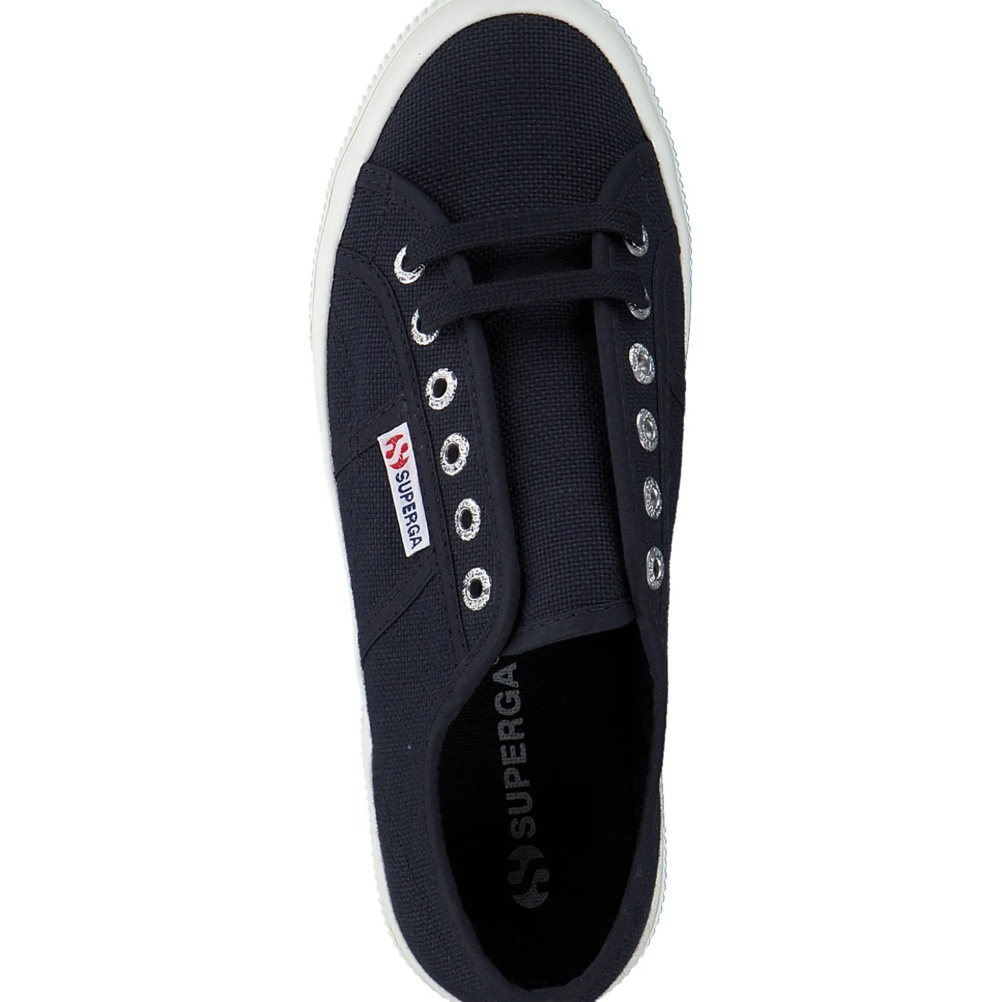 Superga 2740 Platform S21384W, Schnürschuhe, Damen, navy favorio