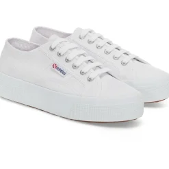 Superga 2740 Platform S21384W, Schnürschuhe, Damen, white
