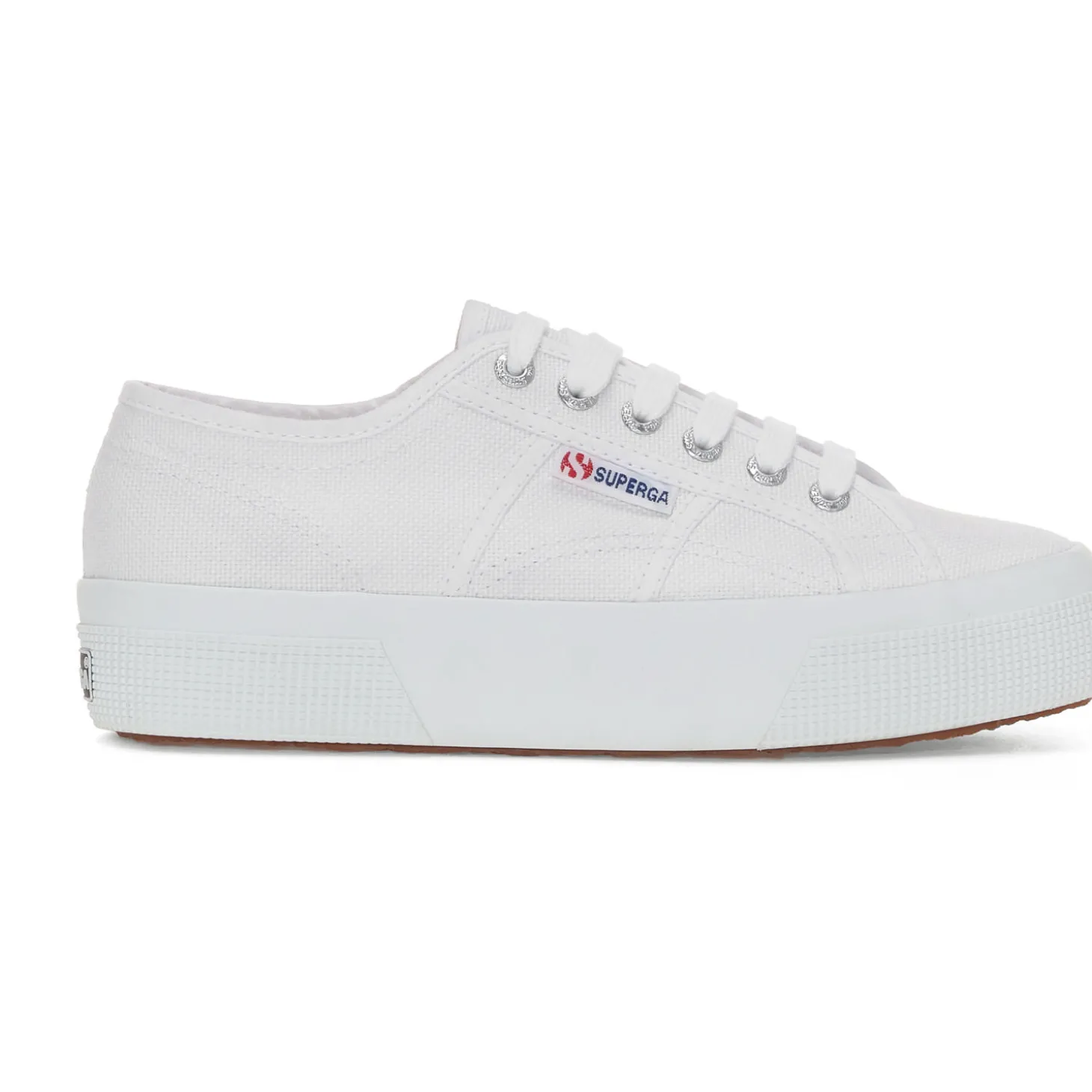 Superga 2740 Platform S21384W, Schnürschuhe, Damen, white