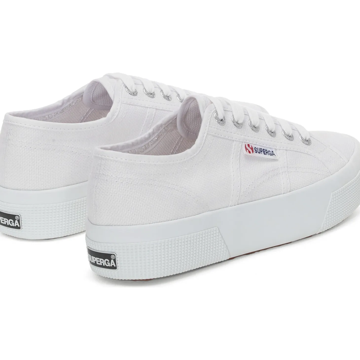 Superga 2740 Platform S21384W, Schnürschuhe, Damen, white
