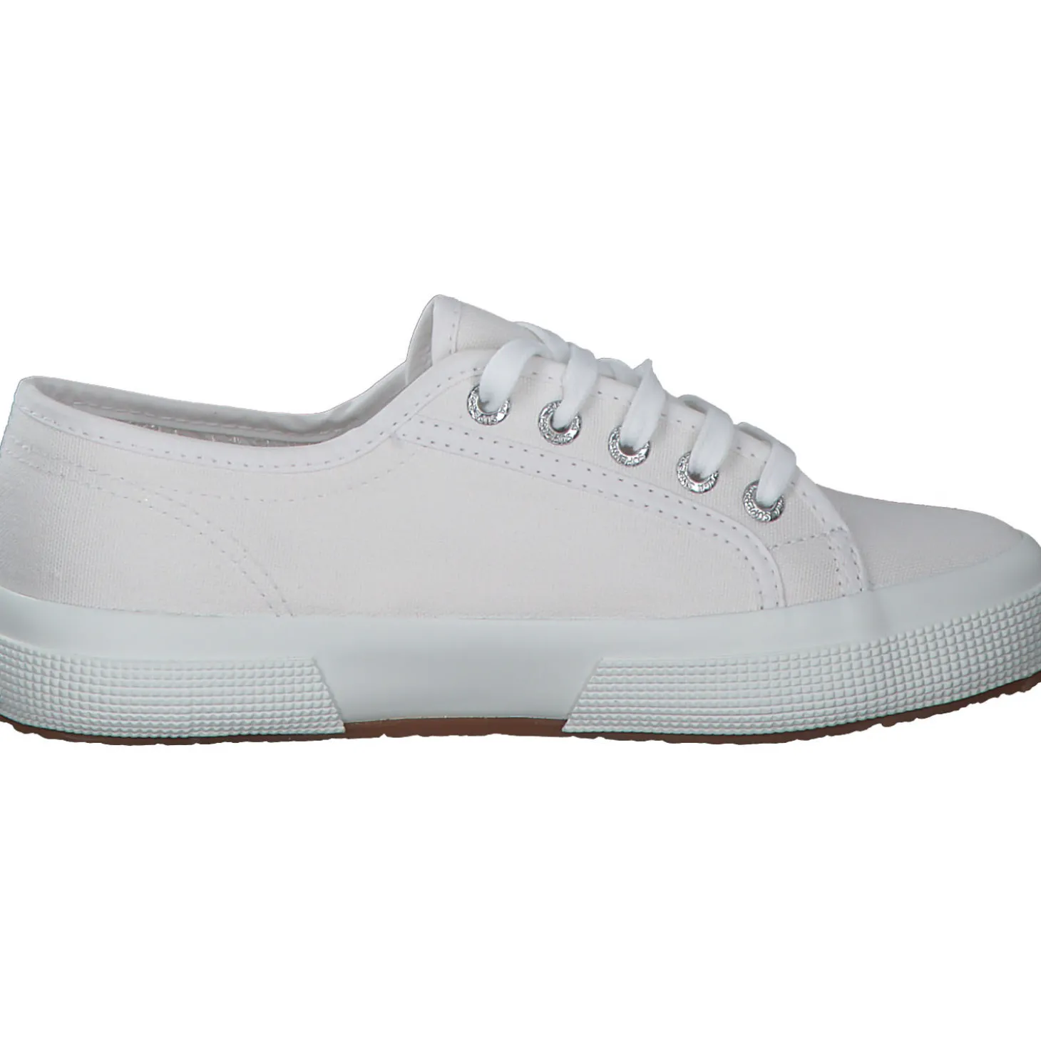 Superga 2750 Rainbow Embroidery S81281W, Sneakers Low, Damen, Weiß