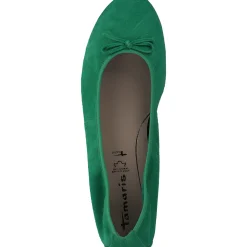 Tamaris 22166, Ballerinas, Damen, Grün