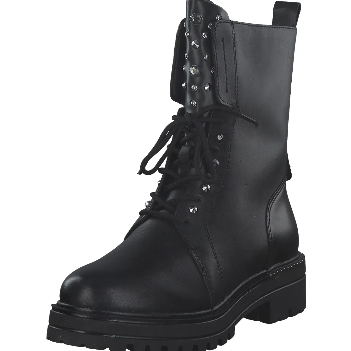 Tamaris 25826, Biker Boots, Damen, Schwarz