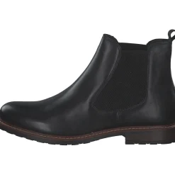 Tamaris 25056, Chelsea Boots, Damen, BLACK LEATHER