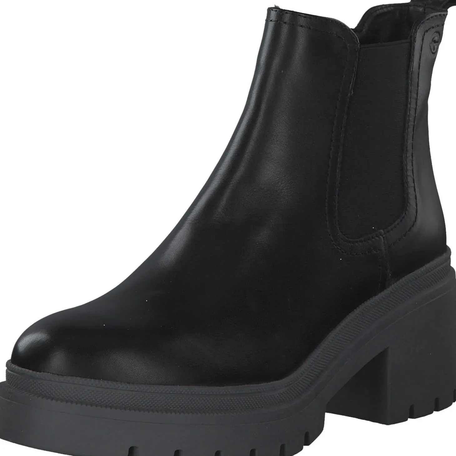 Tamaris 25459, Chelsea Boots, Damen, Schwarz/Grau