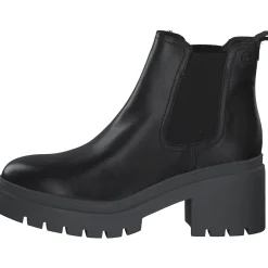 Tamaris 25459, Chelsea Boots, Damen, Schwarz/Grau
