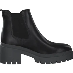 Tamaris 25459, Chelsea Boots, Damen, Schwarz/Grau