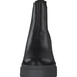 Tamaris 25459, Chelsea Boots, Damen, Schwarz/Grau