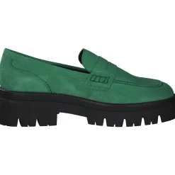 Tamaris 24720, Klassische Slipper, Damen, green