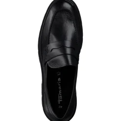 Tamaris 24720, Klassische Slipper, Damen, BLACK LEATHER
