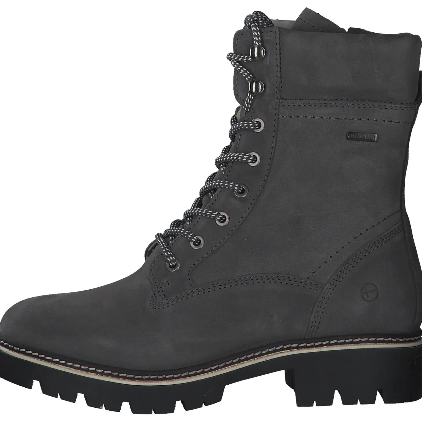 Tamaris 26859, Schnürstiefeletten, Damen, anthracite