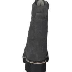 Tamaris 26859, Schnürstiefeletten, Damen, anthracite