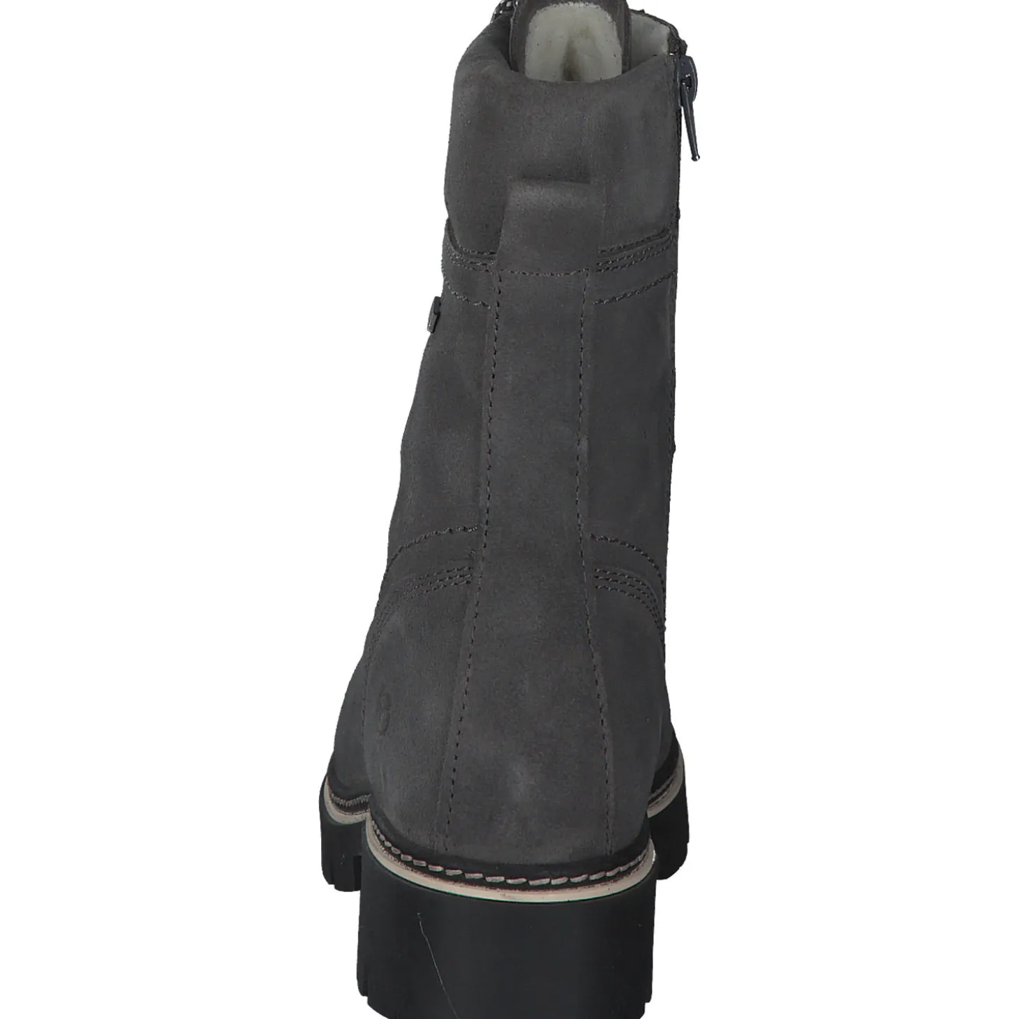 Tamaris 26859, Schnürstiefeletten, Damen, anthracite