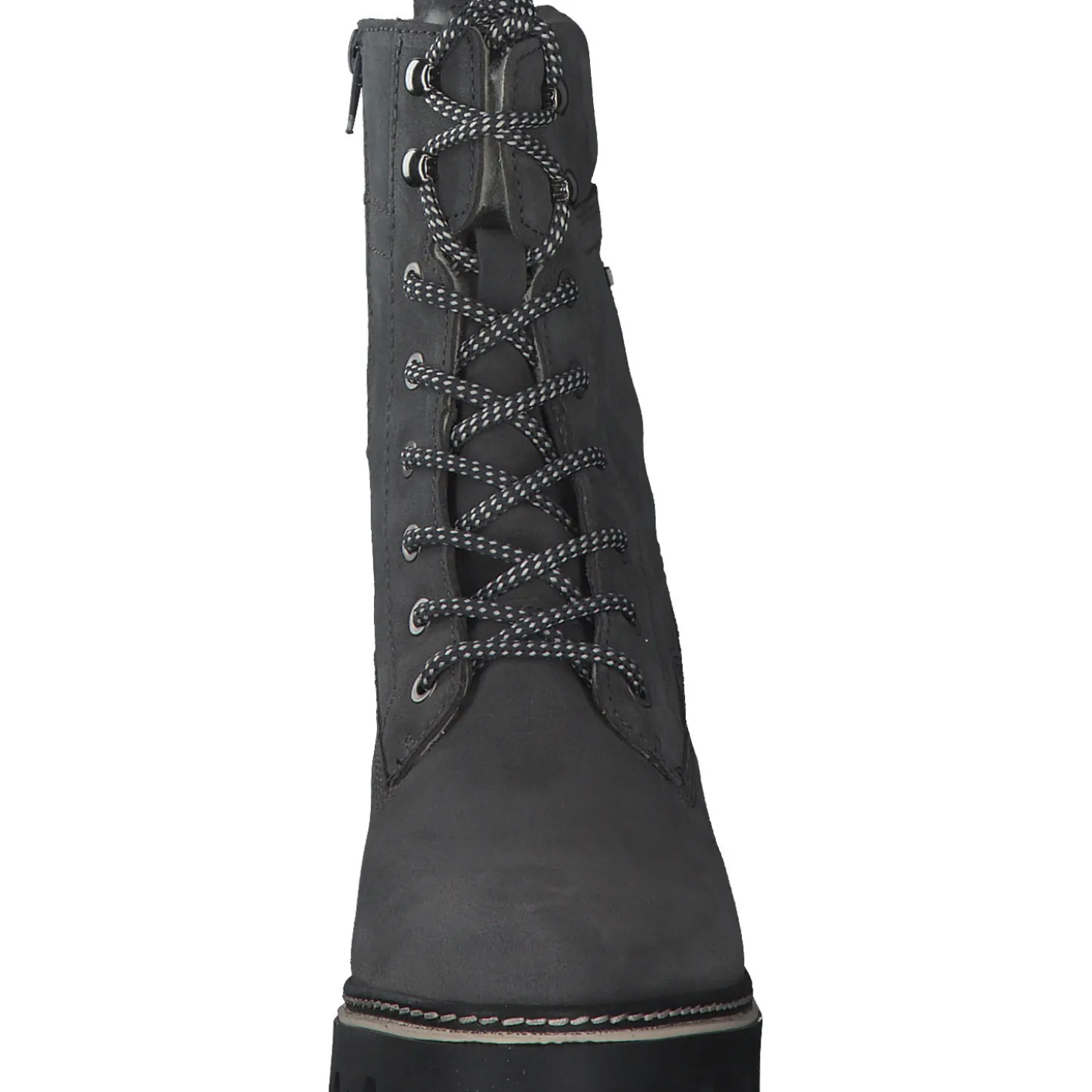 Tamaris 26859, Schnürstiefeletten, Damen, anthracite