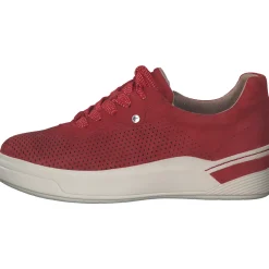Tamaris 23726, Sneakers Low, Damen, Rot