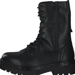 Tom Tailor 4285005, Boots, Damen, Black Black