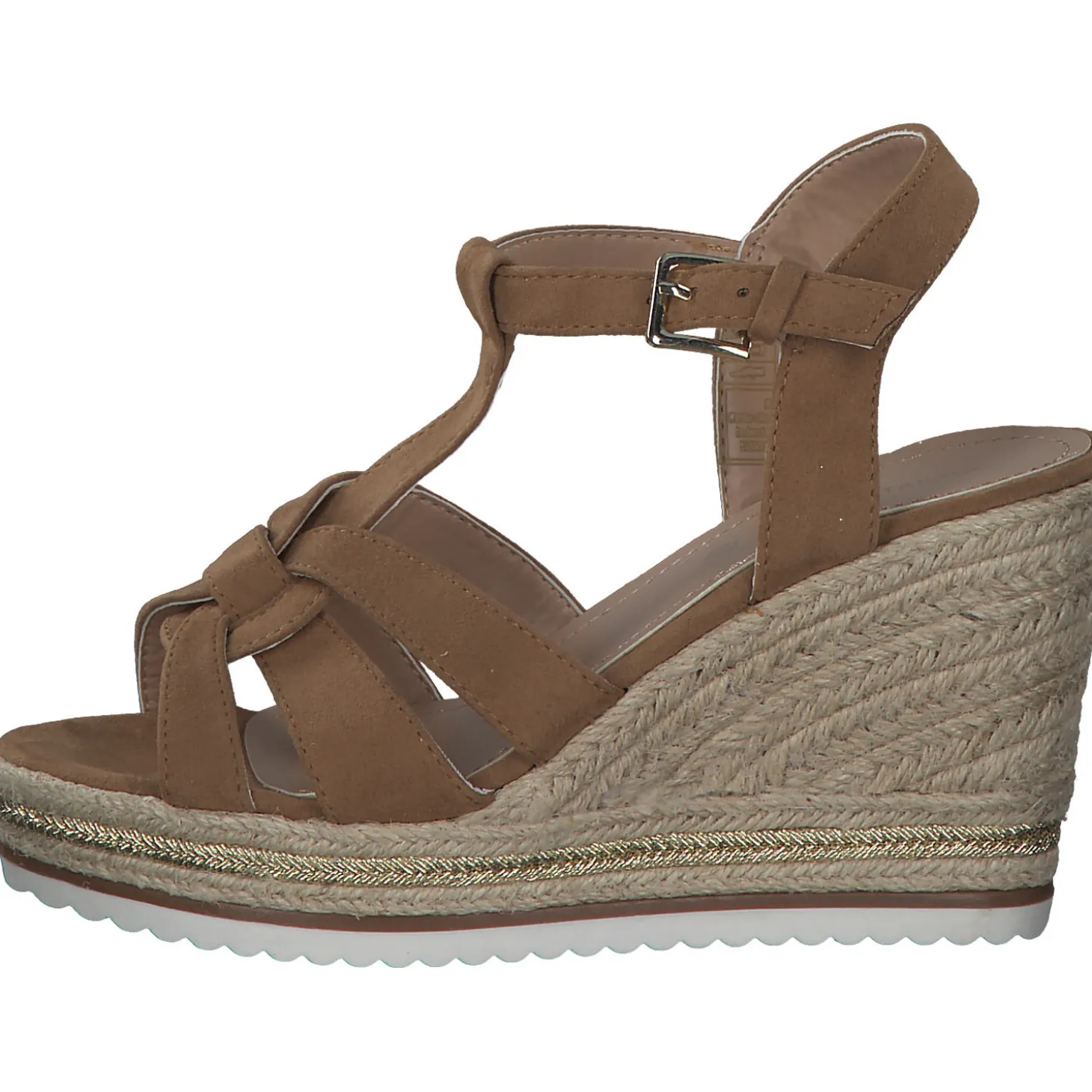 Tom Tailor 3290204, Keilsandaletten, Damen, Braun