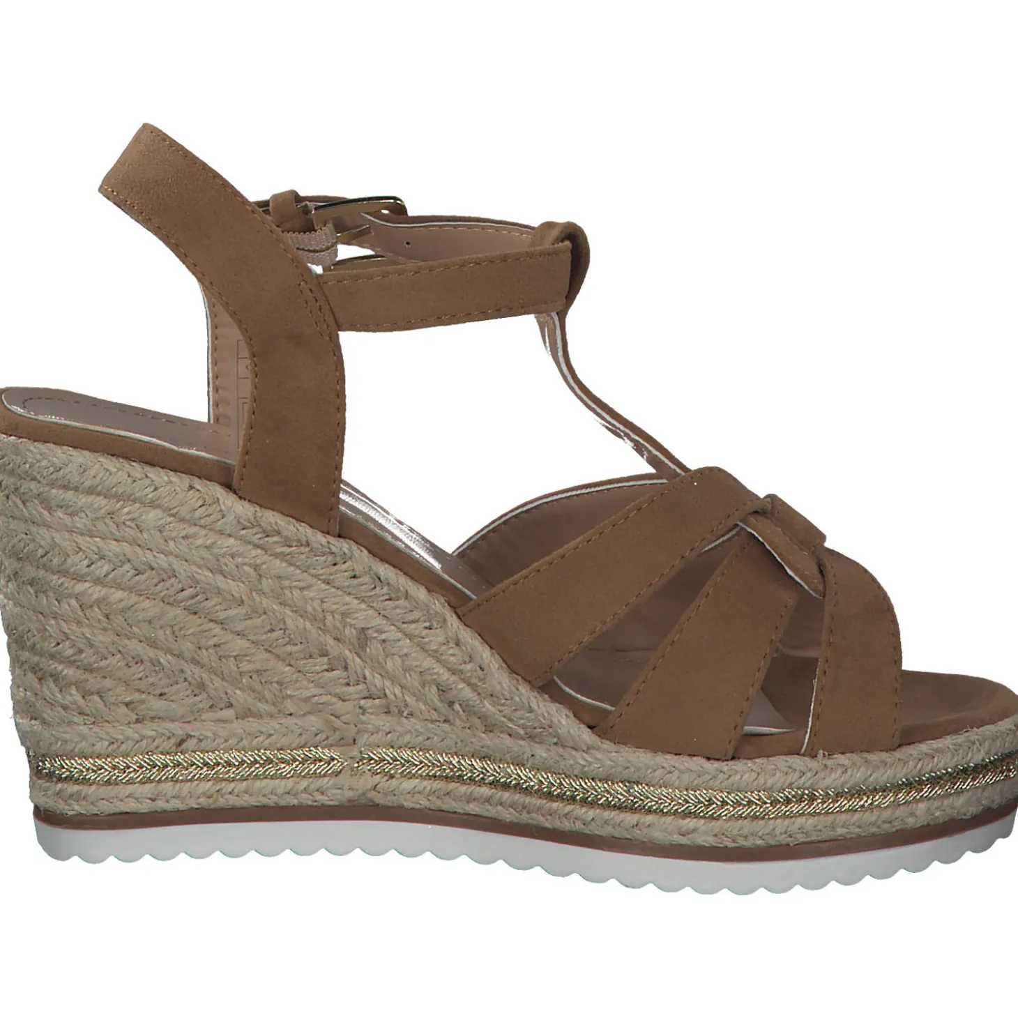 Tom Tailor 3290204, Keilsandaletten, Damen, Braun