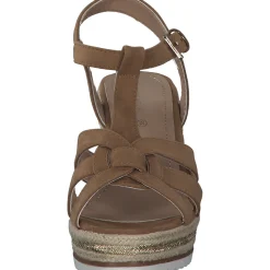 Tom Tailor 3290204, Keilsandaletten, Damen, Braun