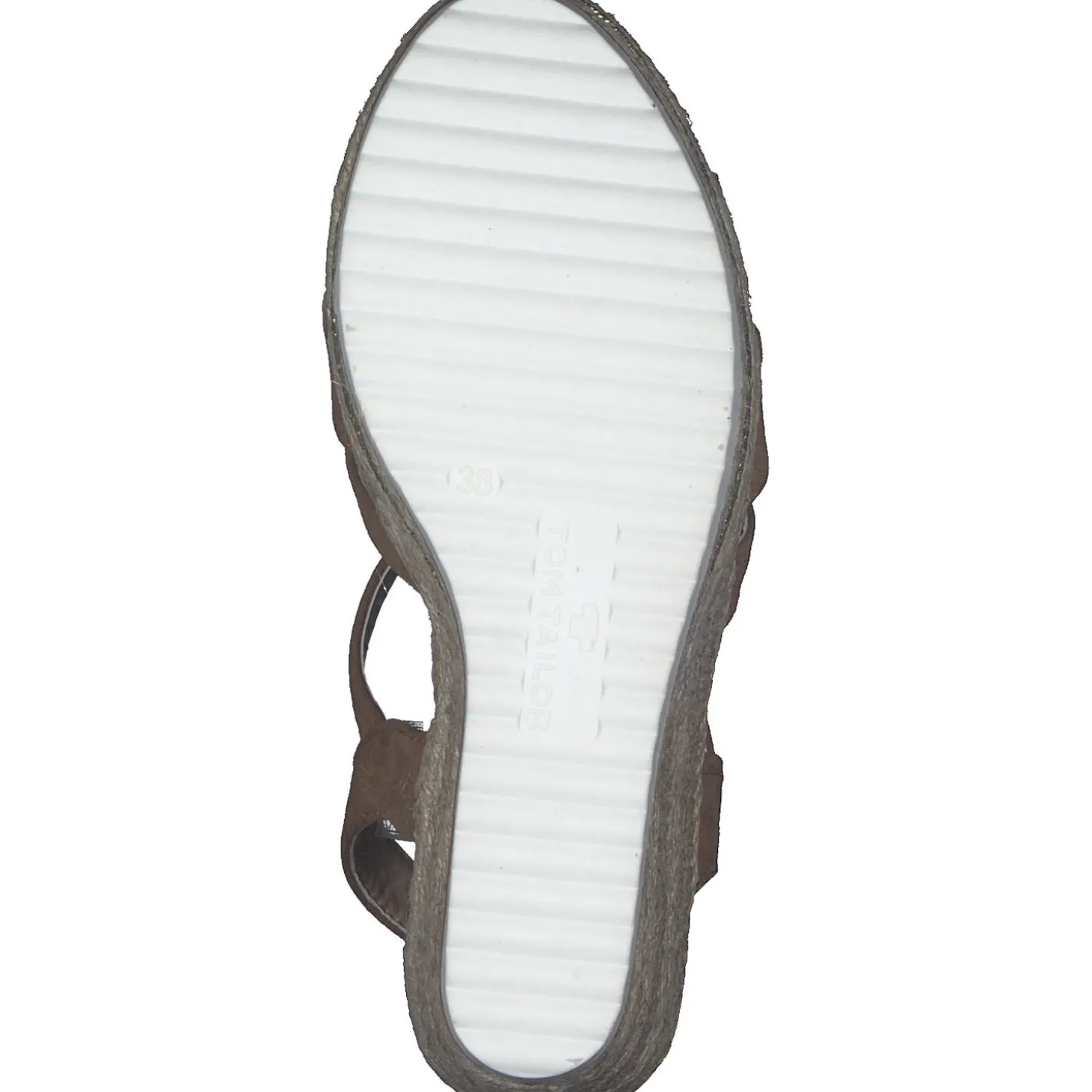 Tom Tailor 3290204, Keilsandaletten, Damen, Braun